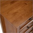 Pemberly Row Solid Wood Storage Cabinet in Light Golden Brown
