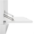 Pemberly Row Contemporary Coastal MDF Wood Hall Tree in White