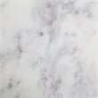 Pemberly Row Modern / Contemporary Solid Marble Side Table White