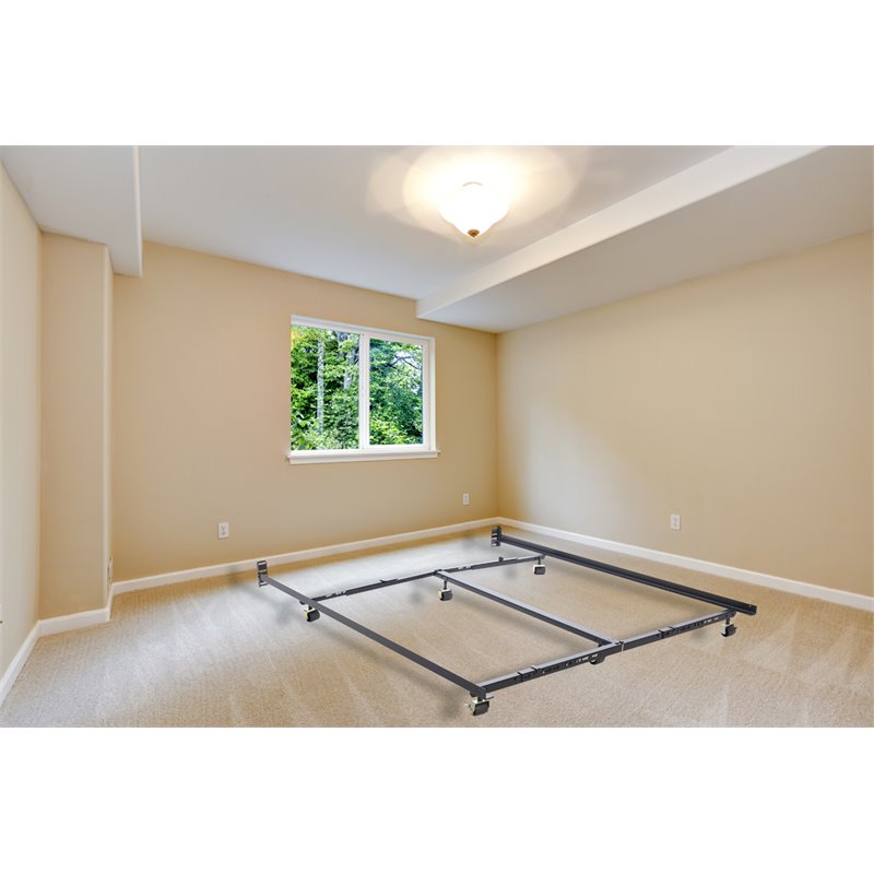 Pemberly Row Low Profile 6-Legs Bed Frame Twin/Full/Queen/Cal King/E. King