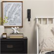 Pemberly Row 1-Drawer Classic Solid Wood Bedroom Nightstand in Black
