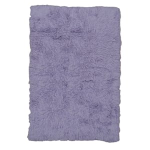 Pemberly Row 1400 gram Wool 2'4&quot x 4'3&quot Area Rug in Pastel Violet Purple