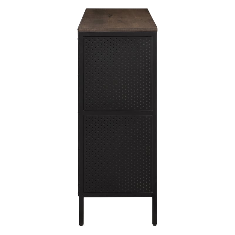 Pemberly Row 8 Cube Bookcase in Engineered Wood Ozark Ash Finish