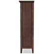 Pemberly Row Wood 32 inch Wide Entryway Shoe Storage Cabinet - Brunette Brown