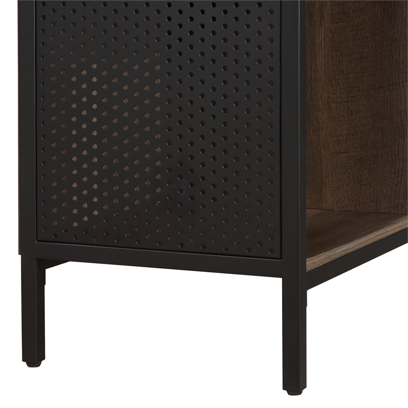 Pemberly Row 4 Cube Storage/Bookcase Engineered Wood in Ozark Ash