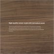 Pemberly Row Rectangle Wood Coffee Table with Lift Top in Walnut Brown