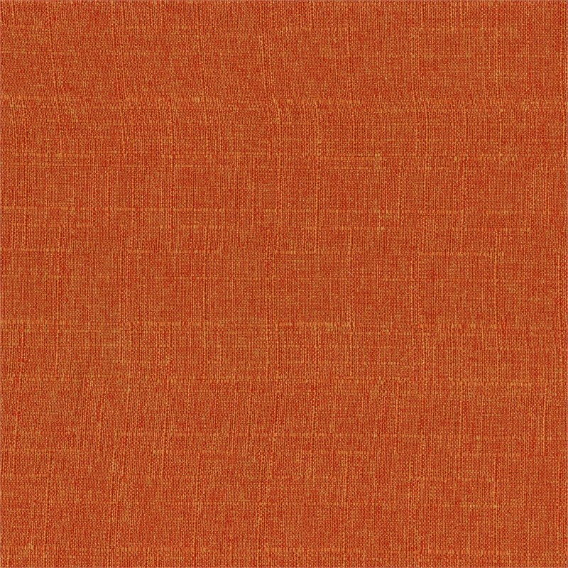 Pemberly Row Contemporary Fabric Lift Top Storage Bench in Orange