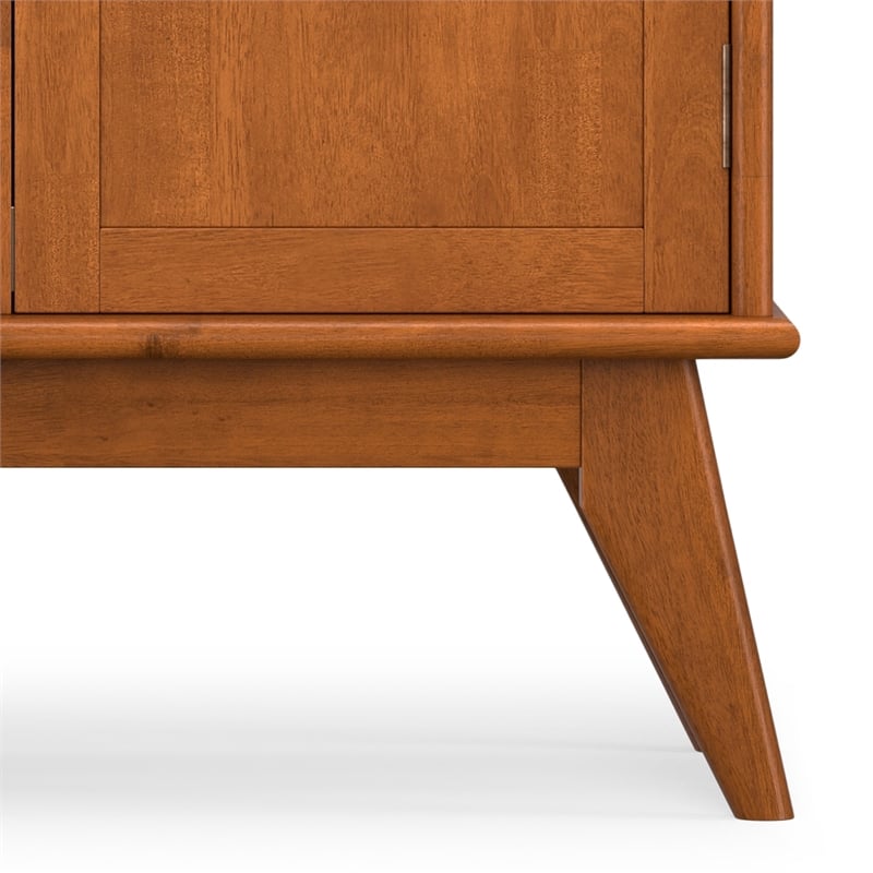 Pemberly Row Hardwood & Rubberwood 50x17