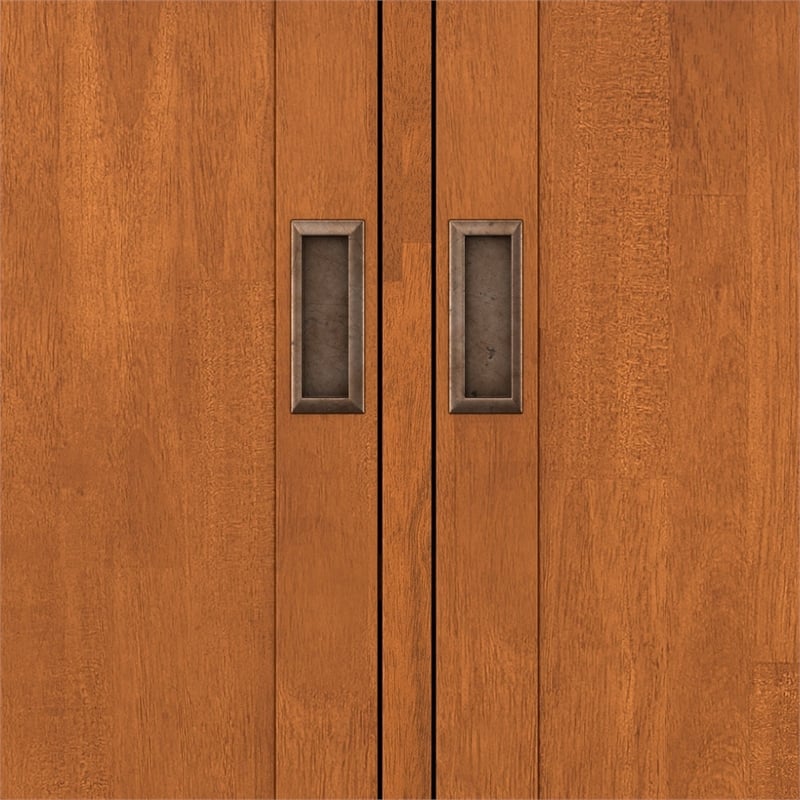 Pemberly Row Hardwood & Rubberwood 50x17