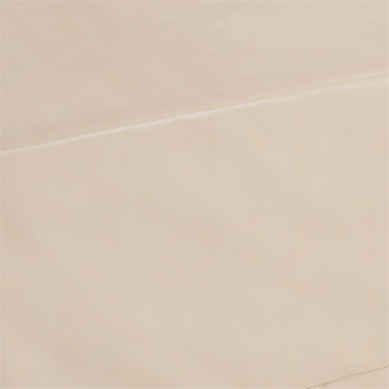 Pemberly Row Round Outdoor Furniture Cover For Patio Set in Tan