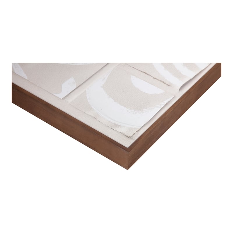 Pemberly Row Modern / Contemporary Unfold 2 Framed Print Multi-Color