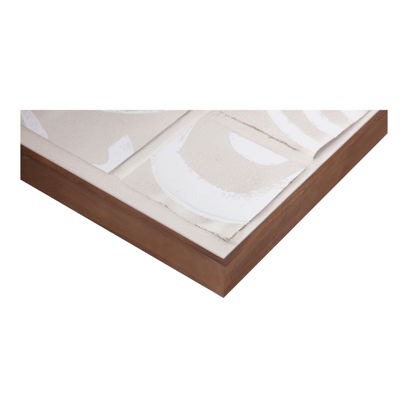 Pemberly Row Modern / Contemporary Unfold 2 Framed Print Multi-Color