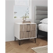 Pemberly Row Modern Engineered Wood Nightstand - Mutli-Color