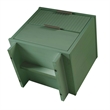 Pemberly Row 2-Piece Standard Dresser and Nightstand Set - Wood - Sage Green