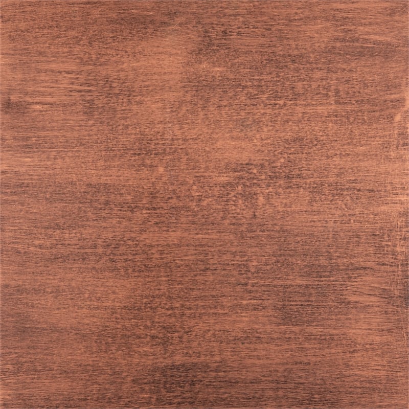 Pemberly Row Modern / Contemporary Coffee Table Copper & Black