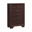 Pemberly Row 5-Piece Wood Queen Storage Bedroom Set in Cocoa