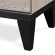 Pemberly Row Modern / Contemporary 2 Drawer Nightstand Beige