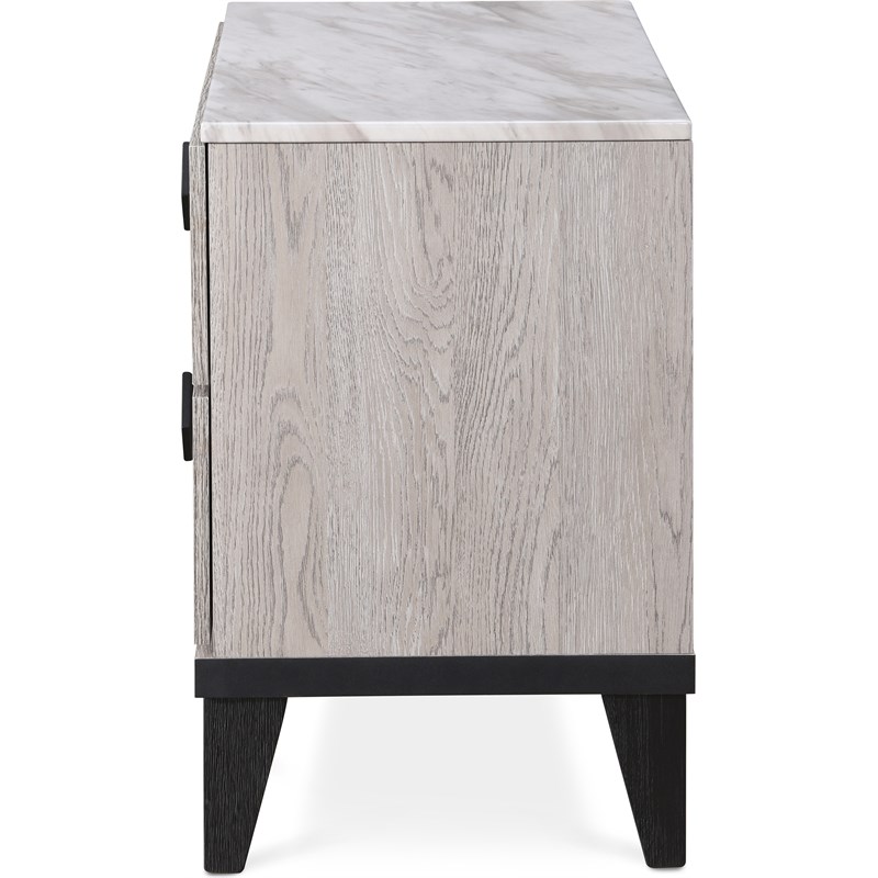 Pemberly Row Modern / Contemporary 2 Drawer Nightstand Beige