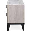 Pemberly Row Modern / Contemporary 2 Drawer Nightstand Beige