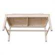 Pemberly Row Modern / Contemporary Solid Wood Bench - Unfinished