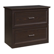 Pemberly Row 2-Drawer Engineered Wood Lateral File in Espresso Finish
