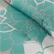 Pemberly Row 7-piece Cotton Sateen Printed Comforter Set in Aqua Blue
