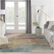Pemberly Row 8' x 11' Multicolor Fabric Modern Area Rug (8' x 11')