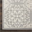 Pemberly Row 8' x 10' Gray Fabric Farmhouse Area Rug (8' x 10')
