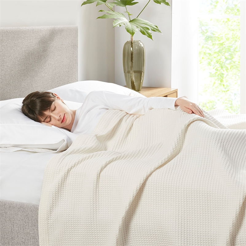 Pemberly Row Waffle Weave 90x90