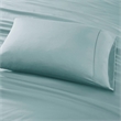 Pemberly Row 800 Thread Count Cotton Blend Sateen Sheet Set in Aqua King