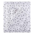 Pemberly Row Modern Cotton Flannel Printed Sheet Set in Gray/White