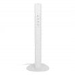 Pemberly Row Power Anywhere Station-3AC/1USB- in White Metal