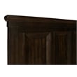 Pemberly Row Modern / Contemporary Wood Queen Bed in Walnut Finish