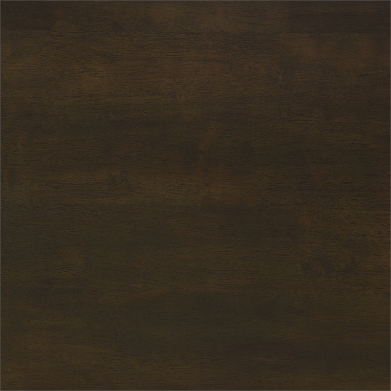 Pemberly Row 2-Drawer Storage Solid Wood Console Table in Coffee