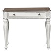 Pemberly Row Modern / Contemporary Elegant Accent Desk in White