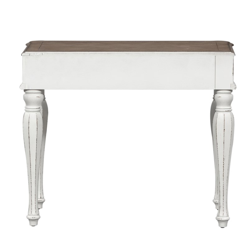 Pemberly Row Modern / Contemporary Elegant Accent Desk in White