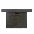 Pemberly Row Smokeless Propane Gas Fire Pit - Fireplace for Outdoor - Espresso