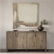 Pemberly Row Modern / Contemporary Mango Wood Sideboard Buffet Brown