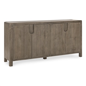 Pemberly Row Modern / Contemporary Mango Wood Sideboard Buffet Brown