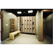 Pemberly Row Modern / Contemporary Metal Box Locker in TanFinish