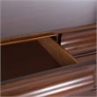 Pemberly Row Modern / Contemporary Wood Cherry Dresser & Mirror