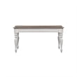 Pemberly Row Modern / Contemporary Elegant White Writing Desk