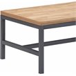 Pemberly Row Modern / Contemporary Wood Coffee Table in Natural Finish