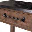 Pemberly Row Modern / Contemporary Wood Console Table in Brown