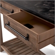 Pemberly Row Modern / Contemporary Wood Console Table in Brown