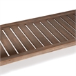 Pemberly Row Modern / Contemporary Wood Console Table in Brown