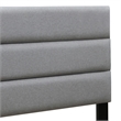 Pemberly Row Modern / Contemporary Upholstered Bed Queen Gray