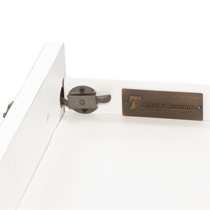 Pemberly Row Contemporary Elegant White Lift Top Writing Desk