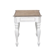 Pemberly Row Contemporary Elegant White Lift Top Writing Desk