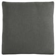 Pemberly Row Modern Down Filled Overstuffed Fabric Ottoman in Gray
